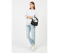 Lancaster Paris Borsetta Basic Chouchou 24,5 cm con zip Nero