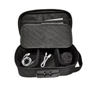 Borsa con serratura per documenti, custodia da viaggio sicura da 30 cm, organizer a prova di odore, custodia portatile | Supporto durevole e resistente agli odori per casa, ufficio, lavoro, uomini