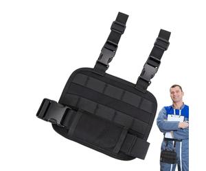 Borsa Cosciale, Cintura Portautensili Multiuso, Organizzatore Resistente e Portatile per Lavori in Magazzino, Riparazioni, Giardinaggio, Edilizia e Automobilistico