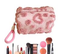 Borsa cosmetica, borsa per il trucco per il cuore,Organizzatore di stoccaggio per trucco peluche di design cardiaco - Praga di skincarie da viaggio di grande capacità per amici, fidanzate, nipoti o fa