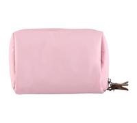 Borsa cosmetica colorata alla moda Spill Proof portatile per trucchi con interni in nylon resistente impermeabile, c, taglia unica