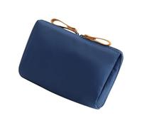 Borsa cosmetica colorata alla moda Spill Proof portatile per trucchi con interni in nylon resistente impermeabile, d, taglia unica