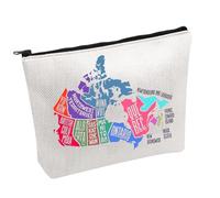 Borsa cosmetica con mappa del Canada Borsa per il trucco da viaggio in Canada Borsa cosmetica nativa regalo per amanti del Canada, Canada Mappa B