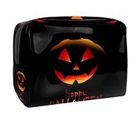 Borsa cosmetica con motivo fantasma di Halloween per le donne borsa alla moda carina borsa per il trucco impermeabile borsa da viaggio spaziosa borsa da toilette regalo per ragazze, Multicolore 04,