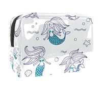 Borsa cosmetica con pianeti del sistema solare per le donne borsa alla moda carina borsa impermeabile borsa per il trucco spaziosa borsa da toilette da viaggio borsa da toilette regali per,