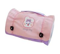 Borsa cosmetica - Continuato | Organizzatore di borse per il trucco | Contro 'organizzatore di cosmetici con manico | Borsa di moneta arrotolata | 4 in1 custodia da toeletta da viaggio elegante |