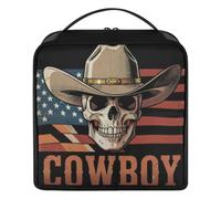 Borsa cosmetica da uomo, stile country occidentale, per ragazzi e ragazzi, Rodeo Southern