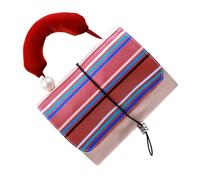 Borsa cosmetica da viaggio | Borsa da viaggio per trucco, capienza generosa, organizer per trucchi portatile, borsa pieghevole per donne, uomini e pennelli, Sacchetto pieghevole color carne, vedi