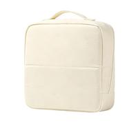 Borsa cosmetica da viaggio da donna per articoli da toeletta, Beige, Fare | Borsa da viaggio per trucchi per ragazze, frequent flyer, viaggi d'affari, vacanze, hotel, bagno, palestra