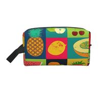 Borsa cosmetica dell'organizzatore di modo della stampa della frutta di stile di arte, borsa cosmetica dell'organizzatore degli accessori di, Frutta Art Style, Taglia unica