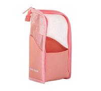 Borsa cosmetica impermeabile, borsa da viaggio portatile, borsa da viaggio portatile con ampia capacità, borsa per cosmetici con chiusura a cerniera, borsa cosmetica con design strutturato, per donne