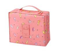 Borsa Cosmetica Impermeabile Cosmetic Bag For Women Packing Cubes For Travel Large Capacity Makeup Bag Travel Organizer Toiletry Wash Storage Bags Borsa Da Viaggio Pieghevole (Maneki-neko ora,
