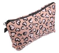 Borsa Cosmetica Leopardata 3d in Poliestere Zip, 1 Pezzo | Trucchi e Flaconi, Chiusura Facile, Scomparto Interno Ordinato, Uso Quotidiano e Viaggio