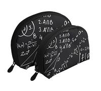 Borsa cosmetica magica per la matematica, pochette da viaggio per donne e ragazze