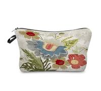 Borsa Cosmetica Mandala Retrò Pochette Mare,Pochette Trucchi,Astuccio Trucchi,Portatile Da Viaggio Pochette Beauty Case Da Viaggio,Travel Essentials,Coin Purse,Portamonete