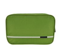 Borsa cosmetica multifunzionale Borsa da toilette da appendere, organizer da viaggio for cosmetici, multicolore, Oxford, scomparti multipli(Green)