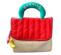 Borsa cosmetica multiuso a forma di casa con utilizzo dello spazio elevato e facile manutenzione accessorio alla moda, A