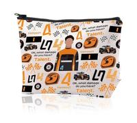 Borsa cosmetica per gli appassionati di corse, regalo Ok What Damage Do You Have Talent Trousse per addio, ringraziamento, regalo portatile, borsa da toilette da donna per viaggi vita quotidiana,