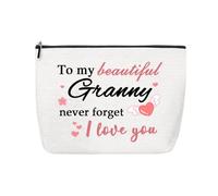 Borsa cosmetica per il trucco della nonna, idea regalo per la festa della mamma, per nonna, nonna