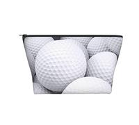 Borsa cosmetica portatile 3d Palline da golf Modello Trucco Borsa da viaggio Borsa da toilette per ragazze Donne