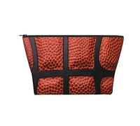 Borsa cosmetica portatile Borsa da toilette da viaggio per amante della palla da pallacanestro per ragazze e donne