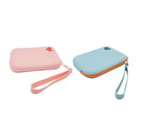 Borsa cosmetica portatile in silicone - Organizzatore per trucchi | piccola custodia impermeabile multifunzionale | Cusťodia per chiavi da viaggio, porta cosmetici, custodia con cerniera, legge