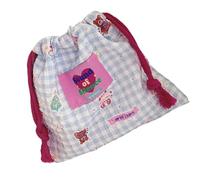 Borsa cosmetica portatile per corsi di regalo, bel regalo per il trucco, multifunzionale, con cordoncino, per il trucco, piccolo portatile da viaggio, c, Mass Beauty