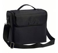 Borsa cosmetica portatile professionale impermeabile, semplice e portatile, per nail art, truccatrice, attrezzi, scatola cosmetica. Colorato,Colore unicoNylon