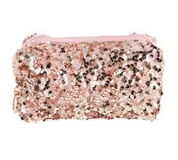 Borsa Cosmetica Quadrata Capiente, Rosa, Portatile, Comoda per Viaggio | Oxford e Velluto, Stile Moda, un Pezzo, per Signore e Amiche Femminili, Uso Multiuso