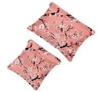 Borsa cosmetica tascabile con chiusura a pressione, con segni zodiacali, pianeti, simboli, impermeabile, da viaggio, per il trucco, portatile, senza cerniera, da donna, Multicolore 10, 7.1x5.8