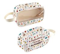 Borsa cosmetica trasparente per infermiere pediatrica, regalo di ringraziamento per infermiera pediatrica, Borsa per pediatra