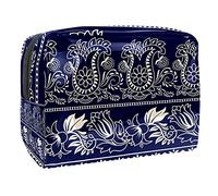 Borsa cosmetica vintage con monumenti antichi luoghi di interesse per le donne borsa carina alla moda borsa per il trucco impermeabile borsa da viaggio spaziosa borsa da toilette regalo per ragazze,