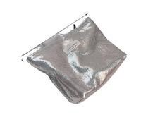 Borsa Cosmetici da Viaggio Portable Girl Makeup Bag Women Handbag Pouch Toiletry Bag Make Up Organizer Case Waterproof Wash Kit Travel Cosmetic Bag(Color:B-sliver)