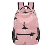Borsa Cute Ballet Dancer Zaino Medie alta capacità | Capiente Backpack Facile Da Pulire Zainetti Elementare Asilo