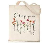 Borsa Da 1 Pezzo Di Fiori Di Cristo E Borsa Cosmetica Da 1 Pezzo, Borsa Tote Portatile Con Stampa Floreale, Con Lo Stesso Stile Di Borsa Da Toilette, Tuta Da Viaggio Quotidiana.