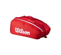 Borsa per racchette Wilson Super Tour Red 15PK 2025