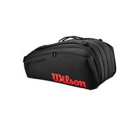 Borsa per racchette Wilson Clash V3 15PK Racquet Bag Black/Infrared