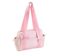 Borsa da allenamento | Borsa multiuso da viaggio | Borsone da viaggio | Borsa da viaggio portatile da donna | Piccola borsa sportiva per palestra, shopping e attività all'aperto, rosa, Refer to