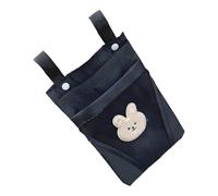 Borsa da appendere alla bici dei bambini dei cartoni animati con tasche multiple per scooter triciclo borsa anteriore per bambini