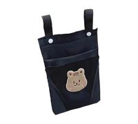 Borsa da appendere alla bici dei bambini dei cartoni animati con tasche multiple per scooter triciclo borsa anteriore per bambini