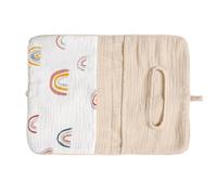 Borsa da appendere in cotone per culla in morbido tessuto per una manutenzione delicata e facile, multi modello opzione, sacchetti per culla in cotone
