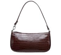 Borsa da Ascella da Donna, Piccola Borsa a Tracolla Impermeabile e alla Moda, Adatta per Viaggi e Vacanze (Marrone)