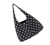 Borsa da ascella in stile coreano per donna Borsa a tracolla capacità a pois per la spesa Pendolarismo Spalla da donna