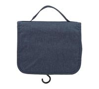 BORSA DA BAGNO DA VIAGGIO PIEGHEVOLE DA UOMO BUSINESS GRANDE CAPACITÀ BORSA DA BAGNO IMPERMEABILE DA APPENDERE PER VIAGGI A CASA E AFFARI (Azul marino)