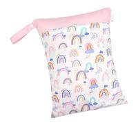 Borsa da bagno impermeabile bagnata e borsa per vestiti bagnati | Pratiche borse con 2 cerniere | Riso e sport lavabile riutilizzabile, ideale per la piscina sulla spiaggia, Nass-Und Trockentasche1