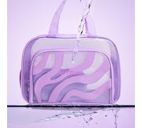 Borsa da Bagno Impermeabile Multiuso Trousse Separazione Asciutto e Bagnato