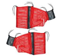 Borsa da bagno per gatti, borsa da doccia anti-morso per gatti, traspirante, per animali domestici, articoli per il lavaggio dei cuccioli per controllare e salone, Rosso, Refer to