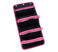 Borsa da bagno pieghevole da viaggio, organizer per trucchi, 4 in 1, per bagno, palestra, campeggio, Castagna, Se référer au descriptif, riferimento alla descrizione