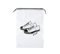 Borsa da ballo con coulisse Borsa trasparente per scarpe da viaggio Borsa da viaggio con coulisse Sacchetto impermeabile antipolvere Borse per scarpe da casa Organizer, 10 pezzi., 25x36cm