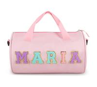 Borsa da Ballo Personalizzata per Ragazze - Borsone con Nome, da Notte, Balletto, Palestra e Allegria per Bambine